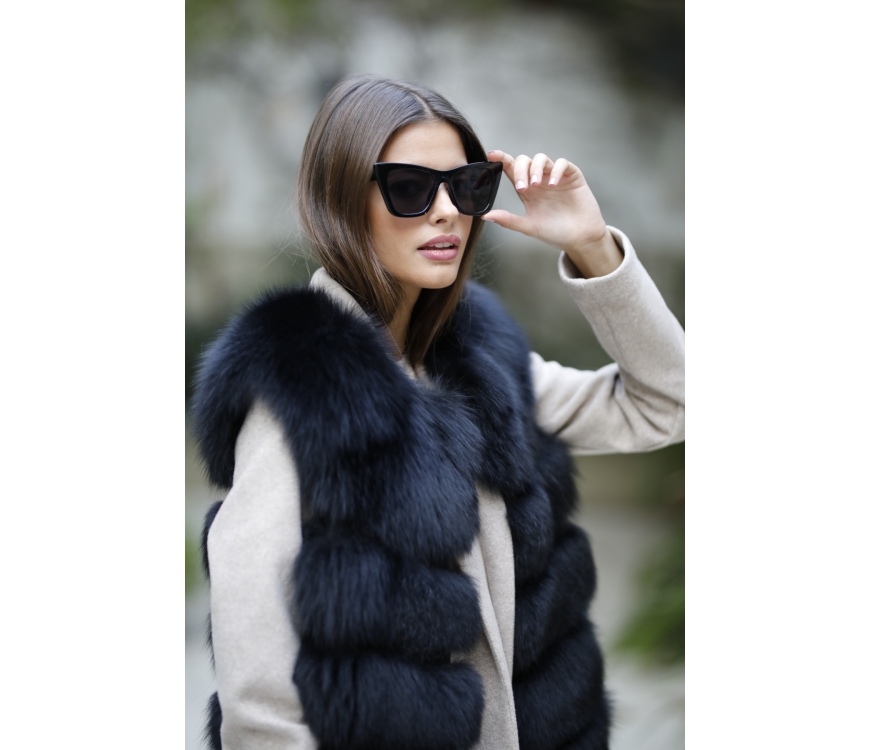  The fur vests: the perfect graments for all kinds of look and for any time of the year