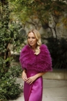 Stole Kim Sizes One size Colours Purple mink