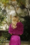 Stole Kim Sizes One size Colours Purple mink