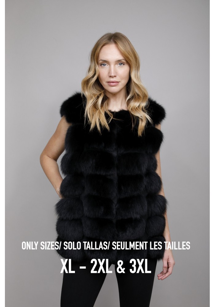 Gilet Cindy Tailles XL  Couleurs Noir