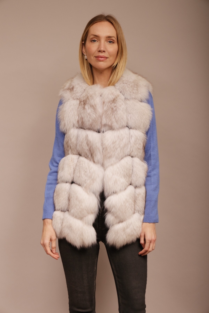 Gilet Irene Tailles S  Couleurs Blanc