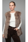 Gilet  Diana Tailles M  Couleurs Camel