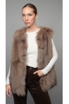 Gilet  Diana Tailles M  Couleurs Camel