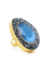 Bague Tiffany Tailles Adaptable  Couleurs Prune