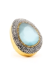 Bague Tiffany Tailles Adaptable  Couleurs Prune