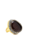 Bague Brigitte  Couleurs Noir Tailles Adaptable