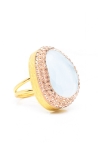 Bague Jolie  Couleurs Bleu Tailles Adaptable