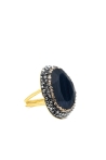 Bague Monet Tailles Adaptable  Couleurs Aigue-marine