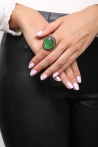 Bague Keira  Couleurs Vert Lime Tailles Adaptable