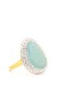 Bague Margot  Couleurs Bleu Tailles Adaptable