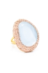 Bague Payton  Couleurs Bleu Tailles Adaptable