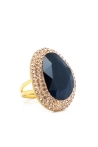 Bague Payton  Couleurs Bleu Tailles Adaptable