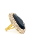 Bague Rachel Tailles Adaptable  Couleurs Bleu Jean