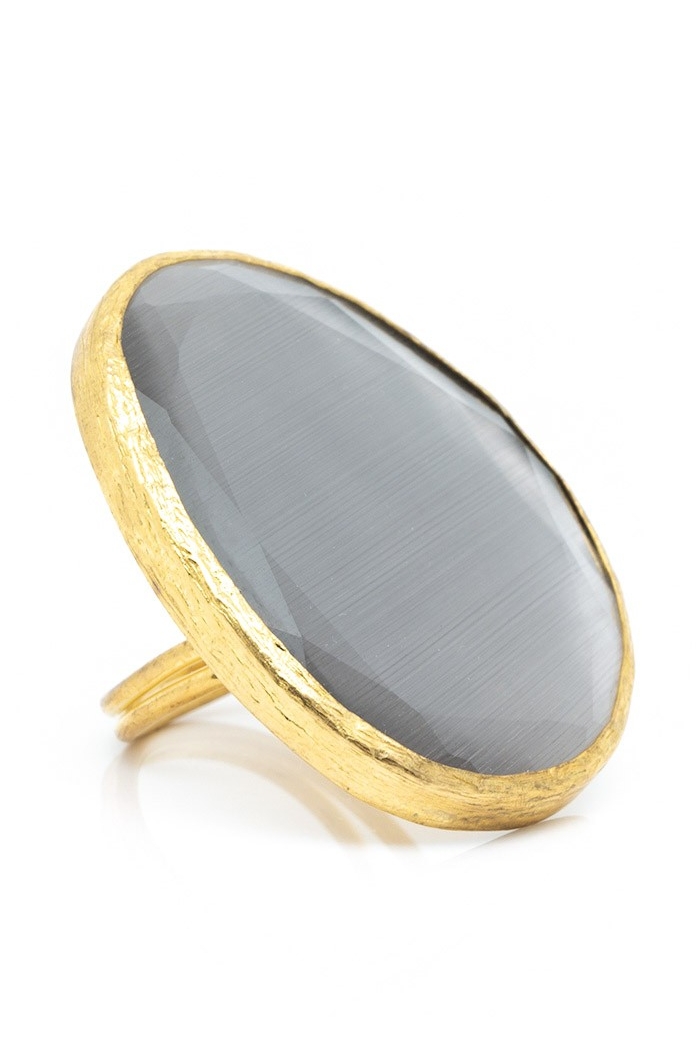 Anillo Ann Colores Gris claro Tallas Adaptable