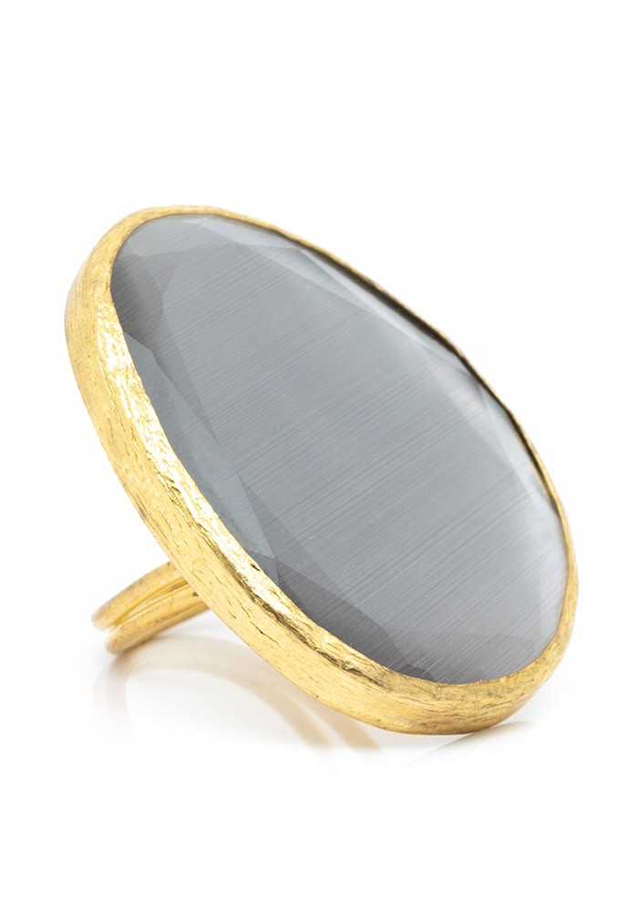 Anillo Ann Colores Gris claro Tallas Adaptable