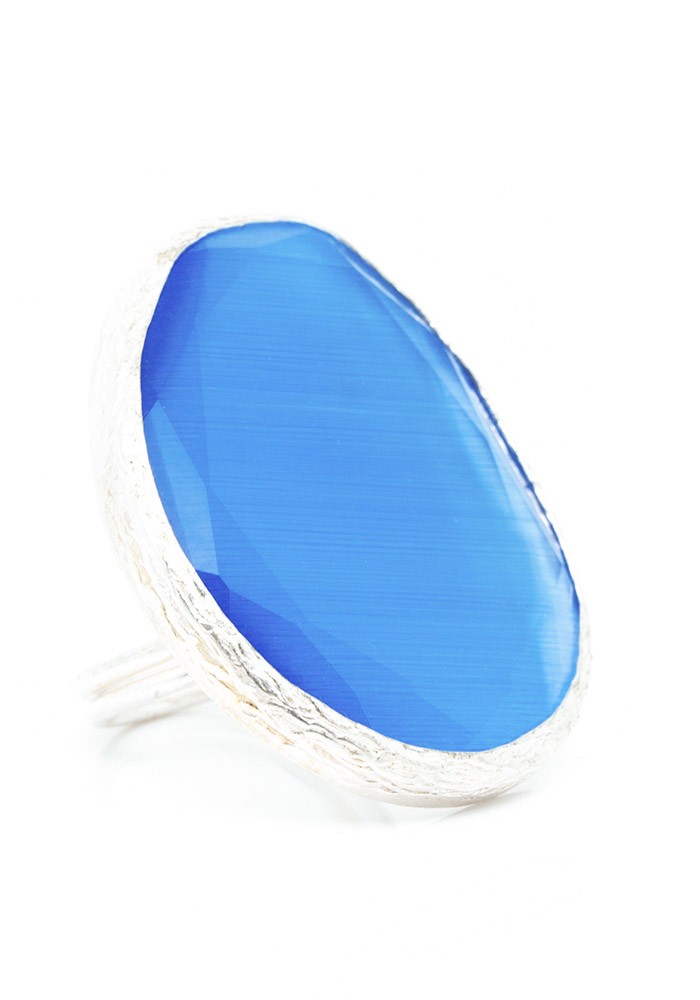 Anillo Margie Tallas Adaptable Colores Azul mar