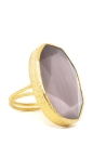 Bague Katy  Couleurs Grise Tailles Adaptable