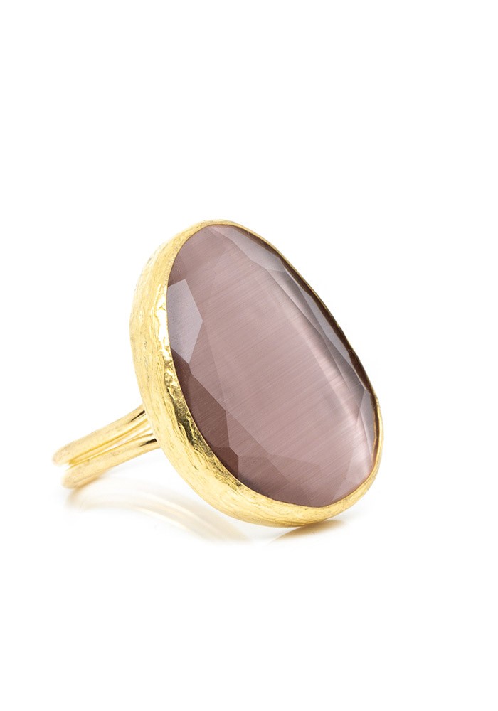 Bague Cecily  Couleurs Vieux rose Tailles Adaptable