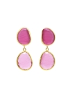 Boucle d'oreille Simone Tailles Une taille  Couleurs Rose