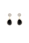 Boucle d'oreille Jenna  Couleurs Noir Tailles Une taille