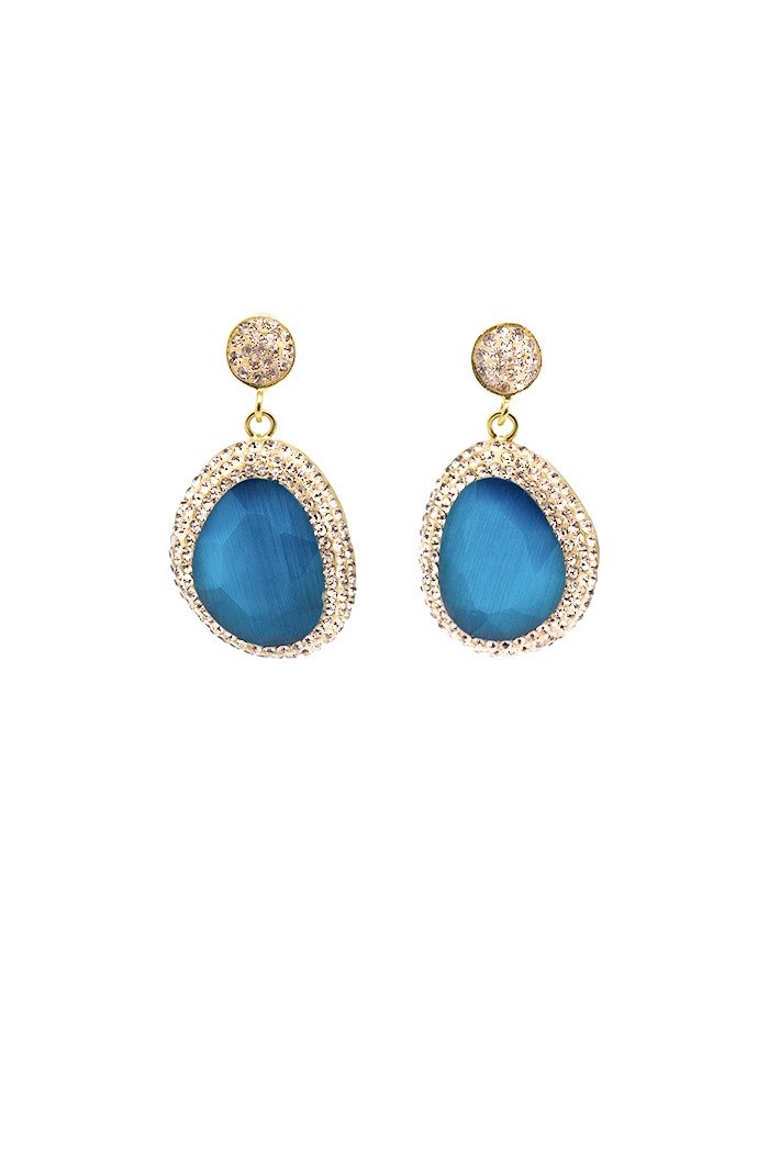 Scarlet earring Sizes One size Colours Sea blue