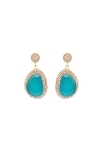 Scarlet earring Sizes One size Colours Sea blue