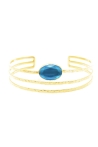 Lucie Bracelet Sizes Adaptable Colours Aquamarine