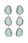 May earring Sizes One size Colours Greenish blue