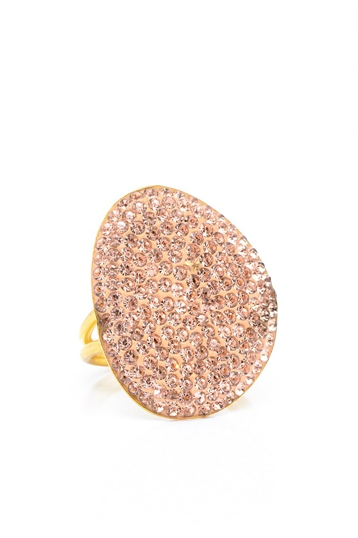 Bague Irina  Couleurs Golden Tailles Adaptable