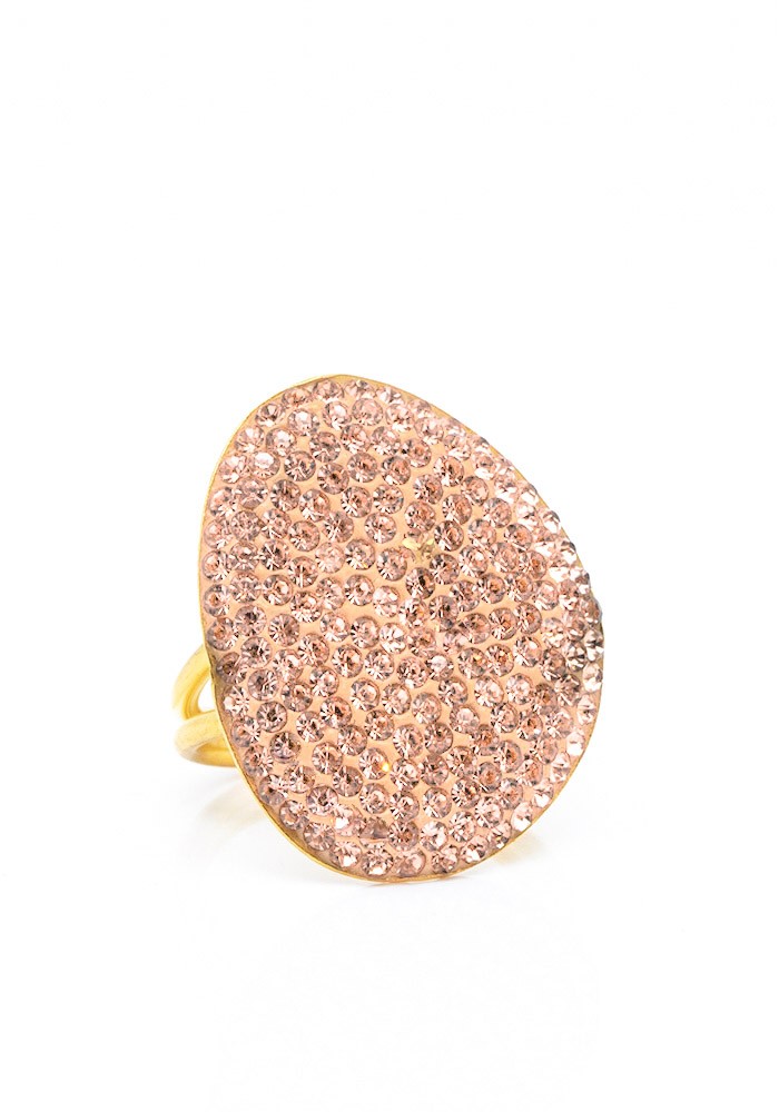 Bague Irina  Couleurs Golden Tailles Adaptable