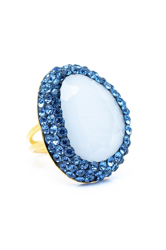 Bague Yulia  Couleurs Blanc Tailles Adaptable