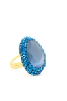 Bague Yulia  Couleurs Blanc Tailles Adaptable