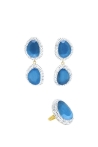 Idra earring Sizes One size Colours Sea blue