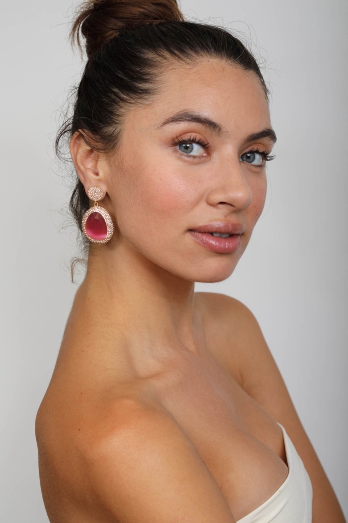 Sundy earring Sizes One size Colours Hot Pink