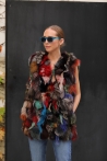 Gilet Valeria Tailles S  Couleurs Multicolore