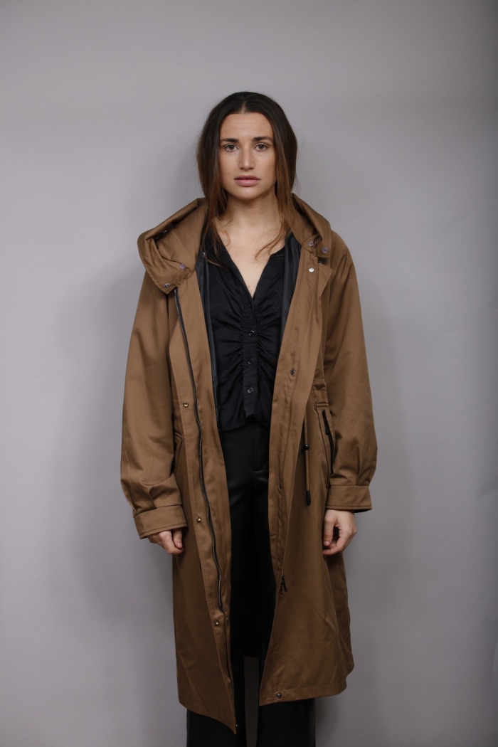 Trench coat Leyla Sizes XS Colours Camel