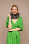 Collar Hilde Sizes One size Colours Greenish Gray