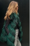 Gilet  Joana Tailles M  Couleurs Vert