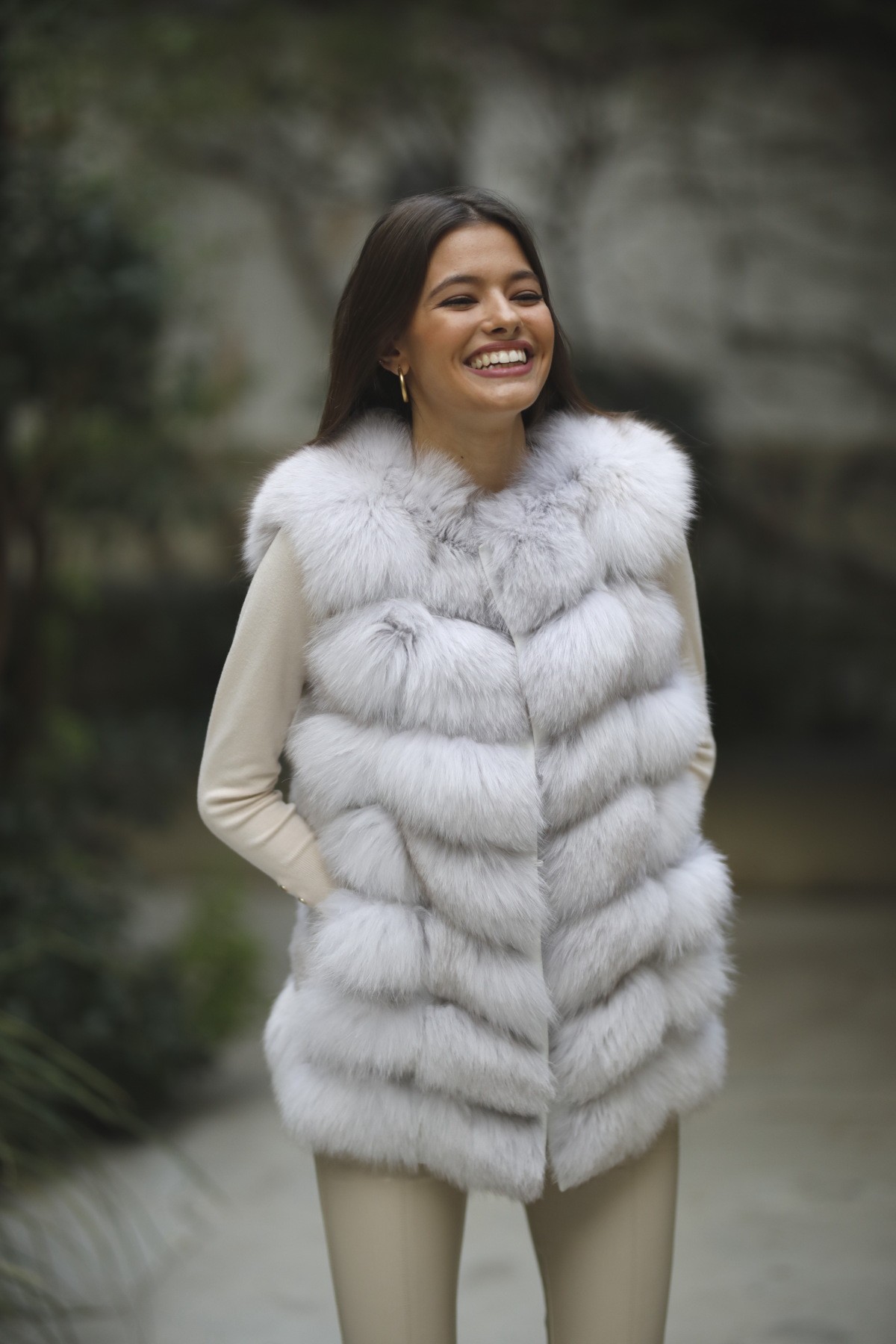 Gilet Irene Tailles S  Couleurs Blanc