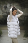 Gilet Irene Tailles S  Couleurs Blanc