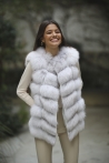 Gilet Irene Tailles S  Couleurs Blanc