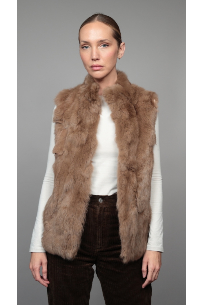 Gilet Pandora Tailles M  Couleurs Sable