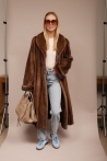 Coat Kristina Sizes S Colours Mink