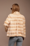 Chaqueta Rebeca Tallas M Colores Beige degradado