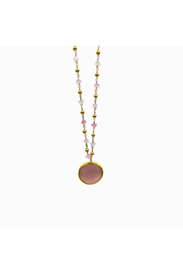 Zia necklace Sizes One size Colours Light Pink