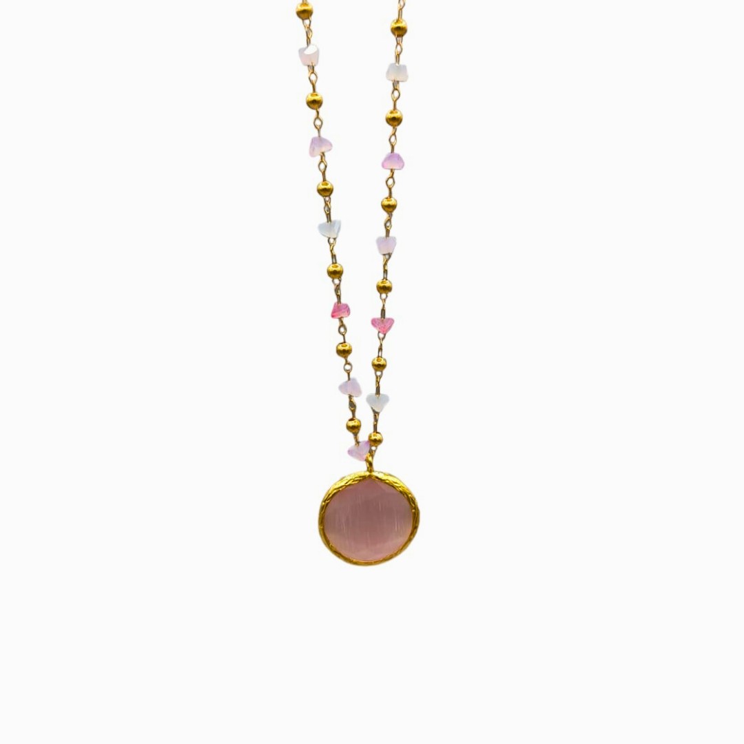 Zia necklace Sizes One size Colours Light Pink