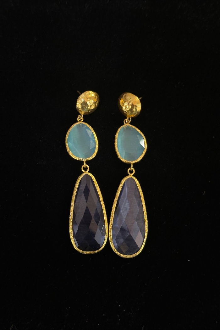 Isabel earring Sizes One size Colours Night Blue Seawater 