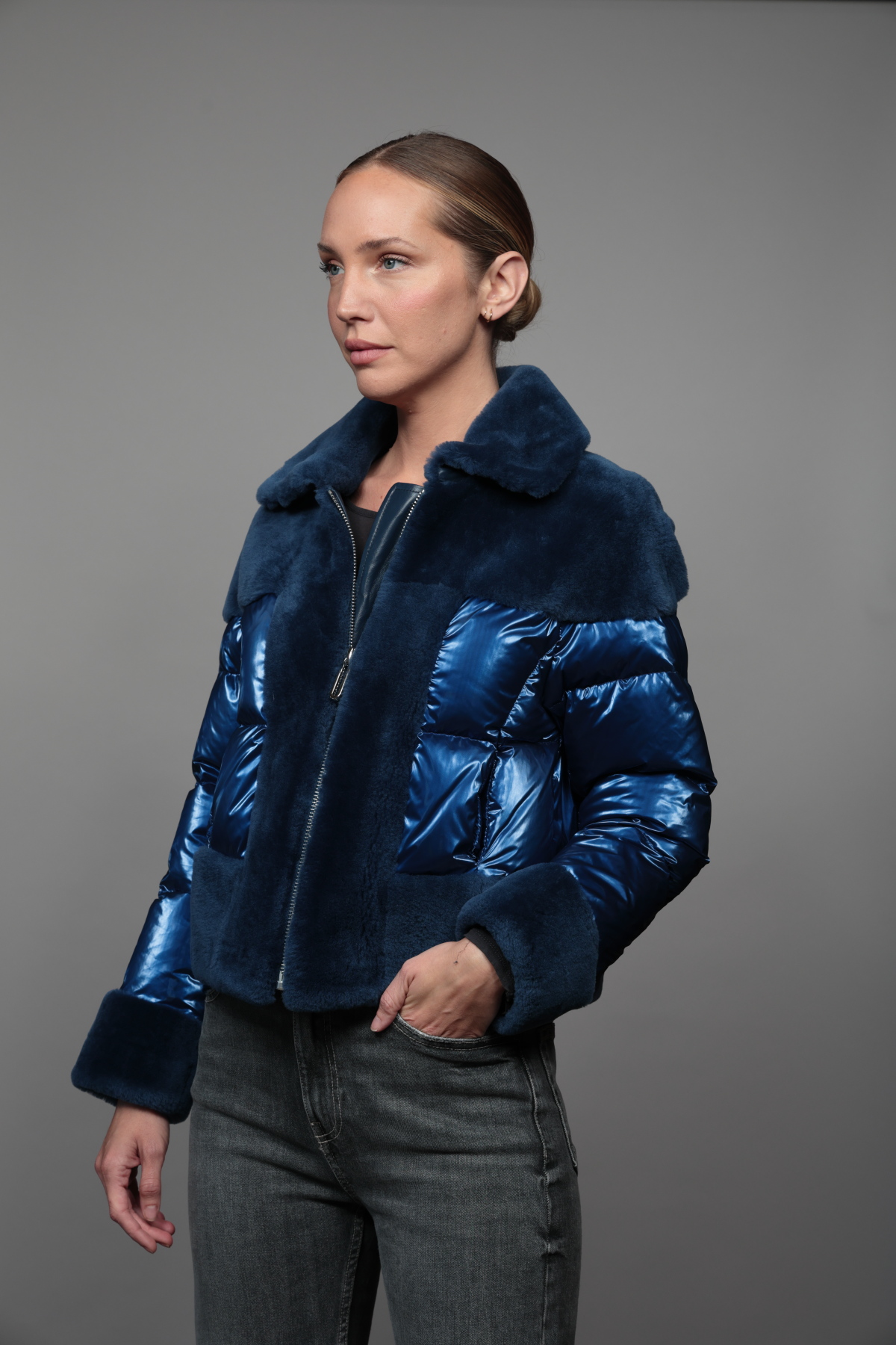 Erika Jacket Sizes S Colours Blue