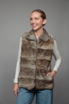 Gilet Milan Tailles S  Couleurs Beige naturel