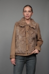 Chaqueta Camila Tallas M Colores Beige